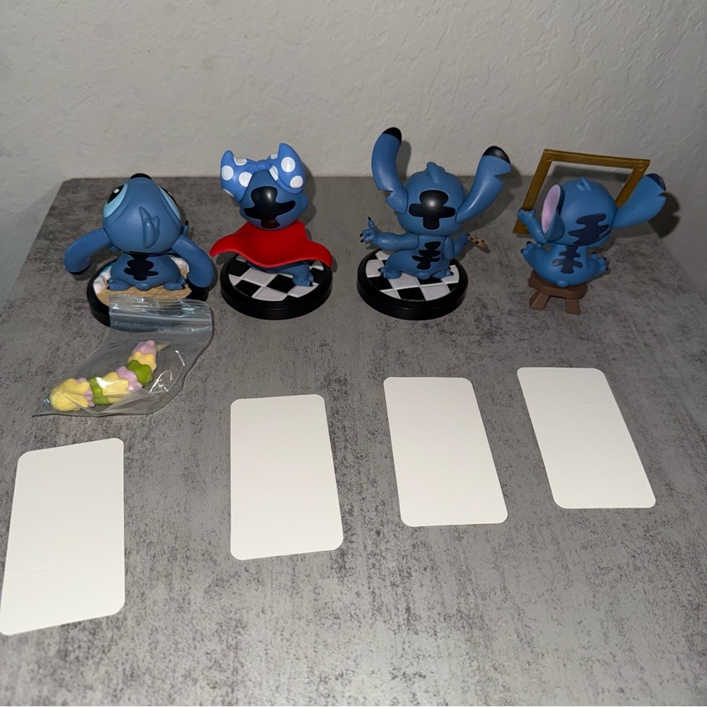 Set of 4 YuMe Disney Lilo & Stitch Fun Series - Picture 4 of 5